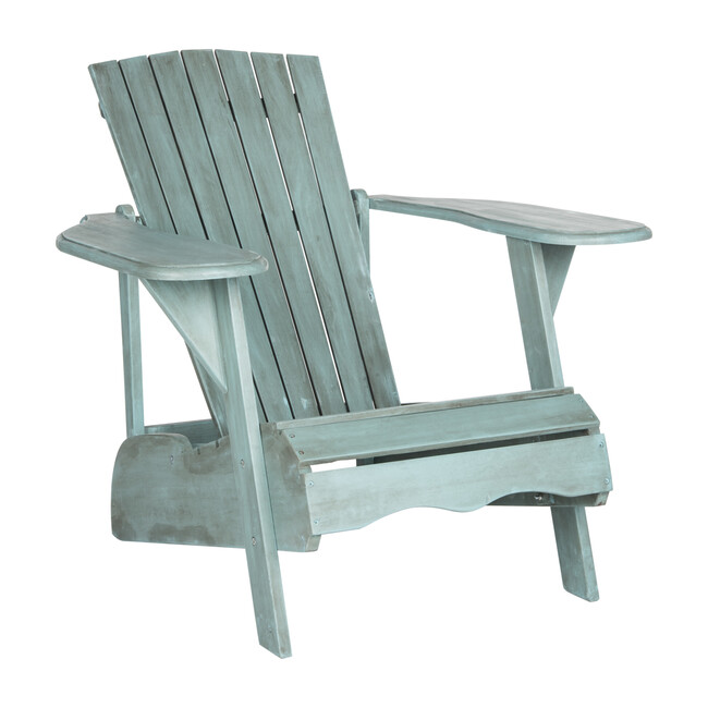 Mopani Adirondack Outdoor Chair, Beach House Blue