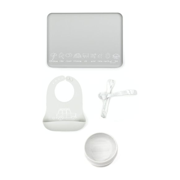 Mealtime Essentials Kit, Marble