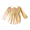 Juana Blouse, Nude Squares Gauze - Blouses - 2