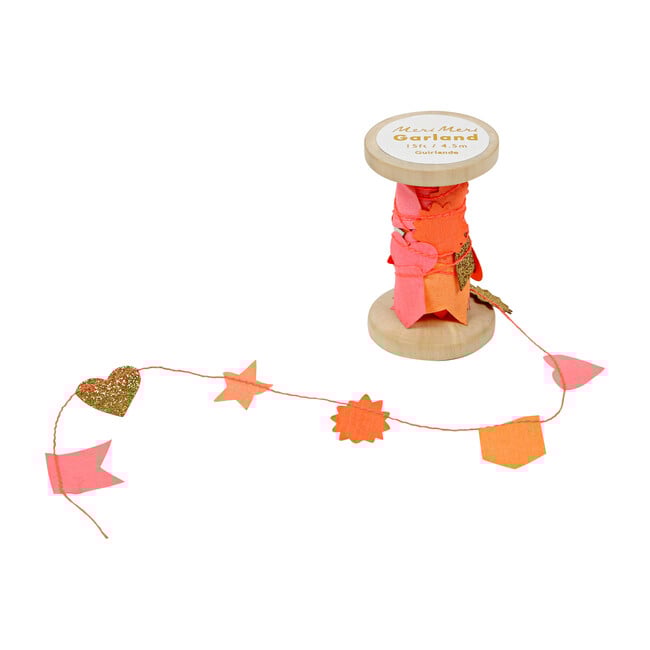 Pink Garland On A Spool