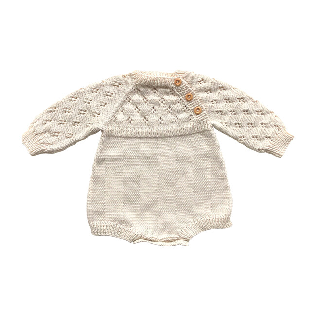 Organic Phoenix Romper, Natural