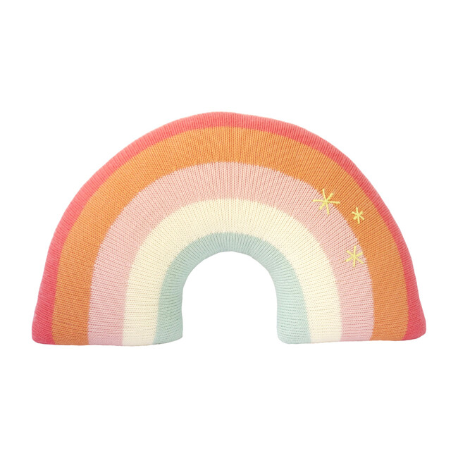 Rainbow Pillow, Pink