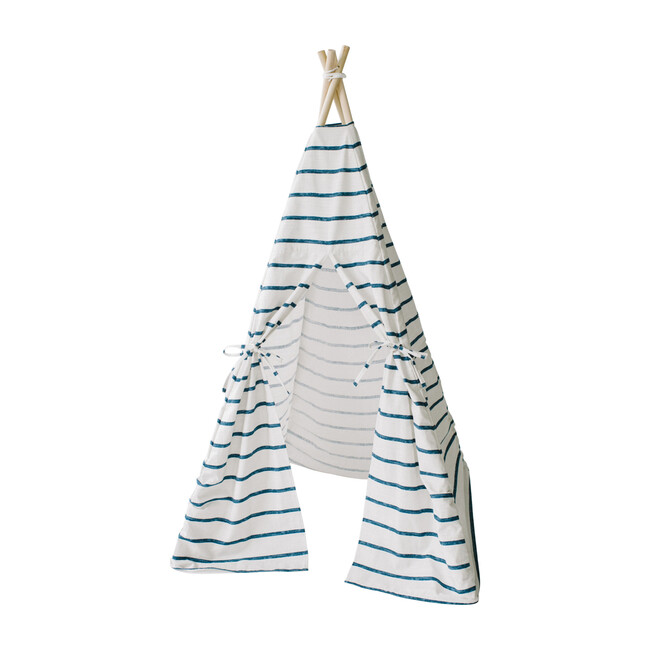 Isaac Play Tent, Blue Stripe