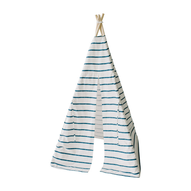 Isaac Play Tent, Blue Stripe