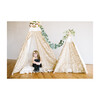 Elaine Play Tent, Gold Lace - Teepees - 2
