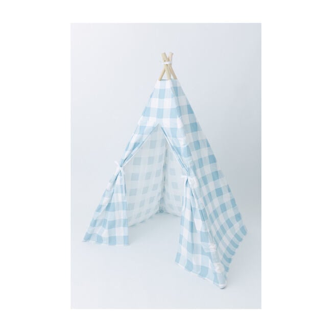 Charles Play Tent, Blue Gingham