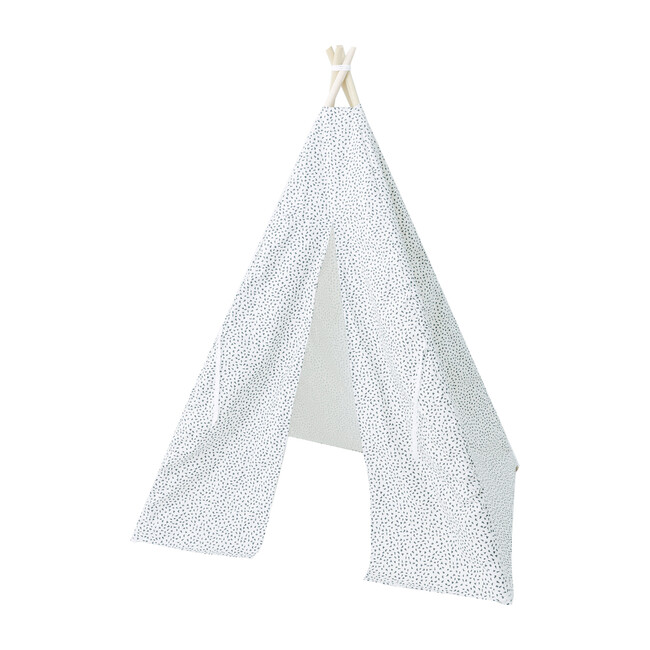 Anita Play Tent, White/Black Spot