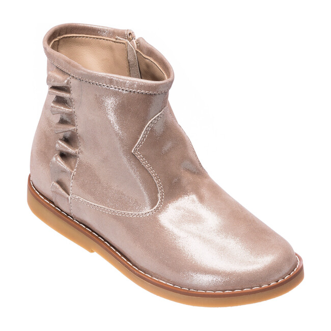 Bootie with Ruffle, Blush