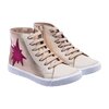 The Rockstar Sneaker, Textured Gold - Sneakers - 1 - thumbnail