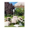 Premium Beach Umbrella, Lauren's Pink Stripe - Outdoor Home - 4