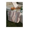 Cooler Tote Bag, Lauren's Pink Stripe - Outdoor Home - 2