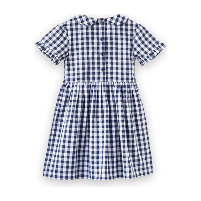 Briar Dress, Navy Gingham