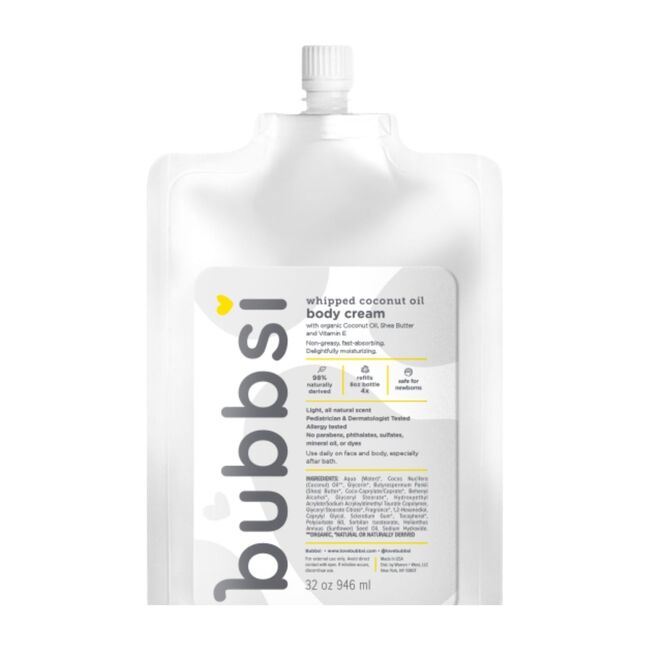 Whipped Coconut Oil Body Cream (Refill Pouch) - Body Moisturizers - 1