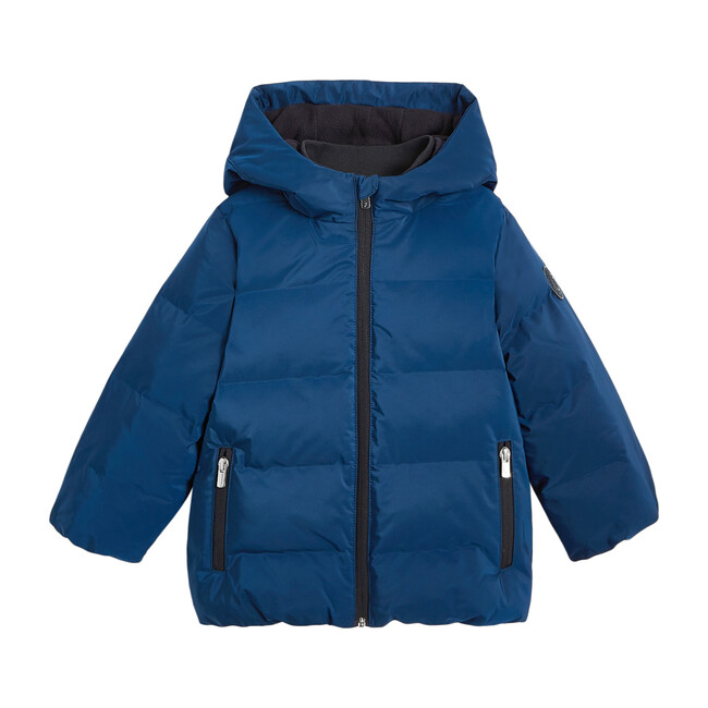 Puffer Jacket, Navy Blue - Jacadi Boy Clothing | Maisonette