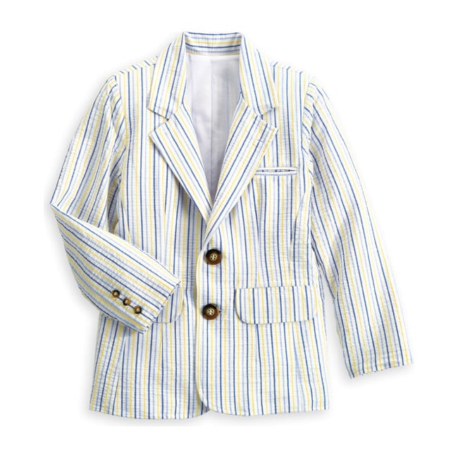 Hillard Blazer, Sunny Seersucker Stripe