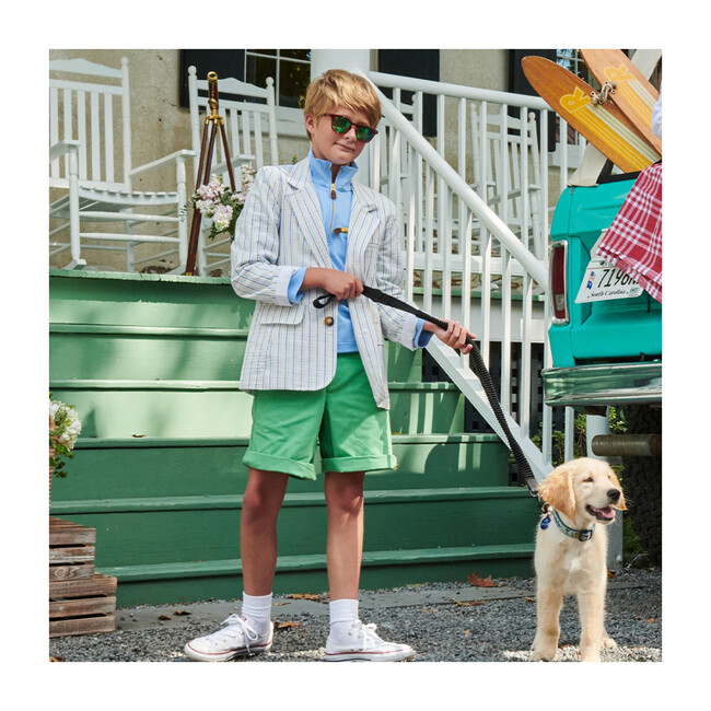 Hillard Blazer, Sunny Seersucker Stripe