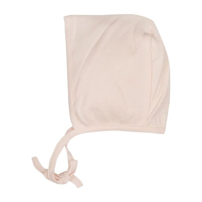 Organic Bebe Simple Bonnet, Rose Petal - Hats - 1