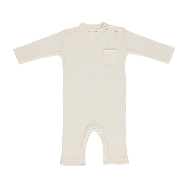 Organic Bebe Overalls, Rose Petal - Overalls - 1