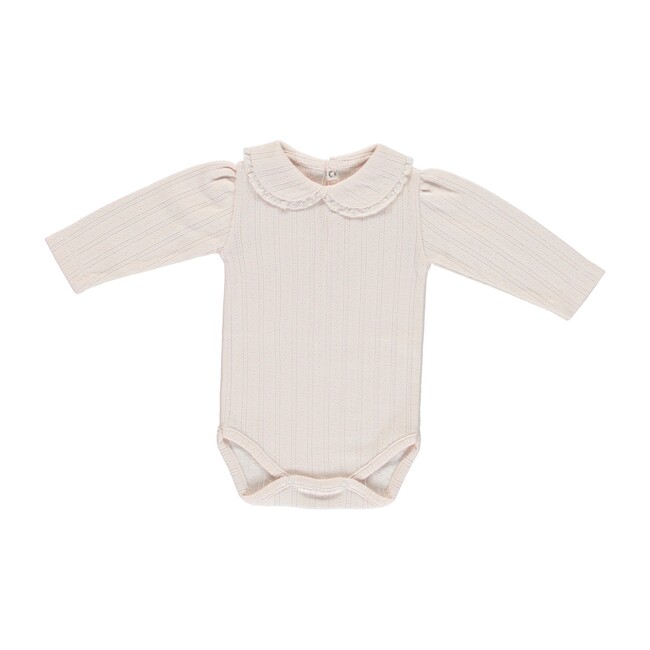 Bebe Pouf Onesie Light Pink Baby Girl Clothing Rompers Maisonette