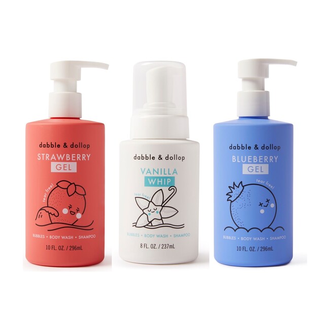 Americana Bundle, 3-in-1 Bath Gels and Whip - Body Cleansers - 1