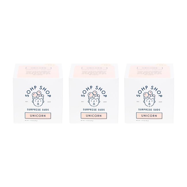 Unicorn Surprise Soap, 3 Pack - Body Cleansers - 1