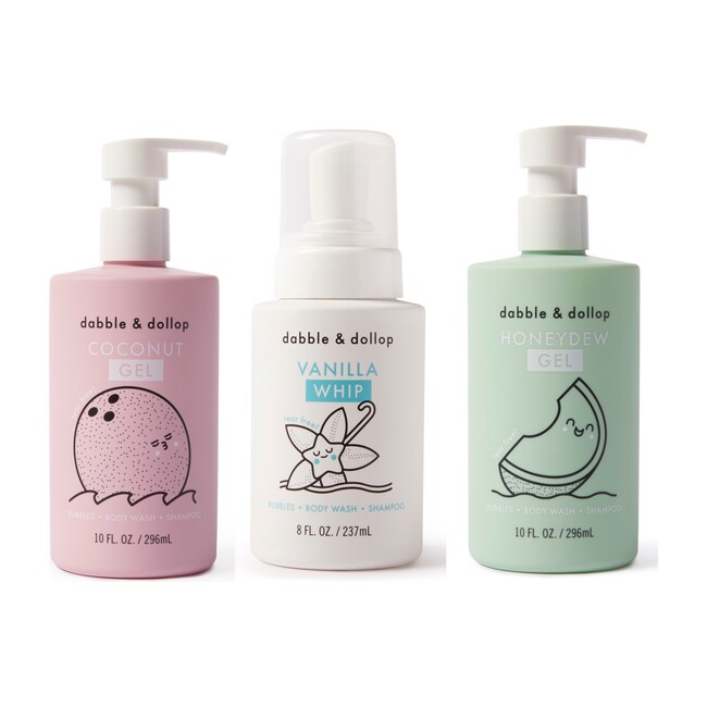 A Day at the Beach Bundle, 3-in-1 Bath Gels and Whip - Body Cleansers - 1