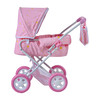 Stars Princess Deluxe Baby Doll Stroller, Pink/White - Play Kids Dolls ...