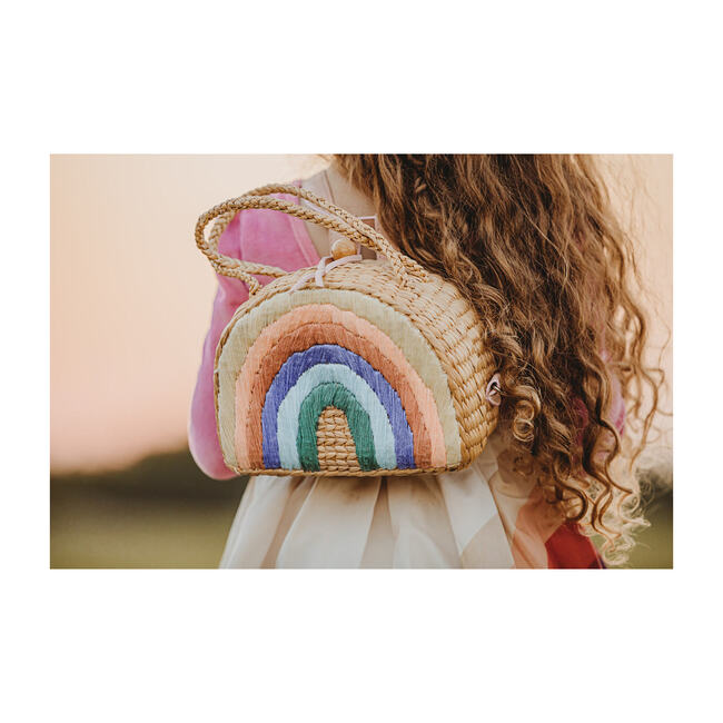 Rainbow Backpack, Pastel