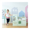 Little Chef Chelsea Modern Play Kitchen, Mint/Gold