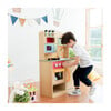 Little Chef Florence Classic Play Kitchen, Wood Grain - Play Kitchens - 4