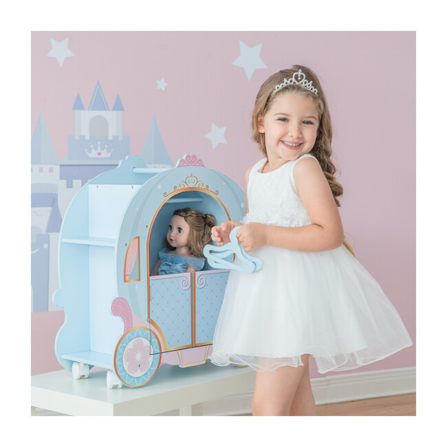 Princess Pumpkin Carriage with Closet and Dress
