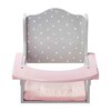 Polka Dots Princess Baby Doll High Chair, Grey - Play Kids Dolls & Doll ...