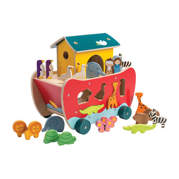 melissa and doug noah's ark shape sorter