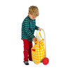 Pull Along Shopping Trolley, Yellow - Role Play Toys - 1