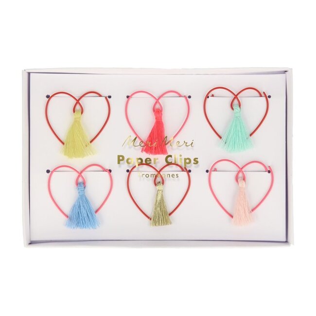 Heart Shaped Paper Clips