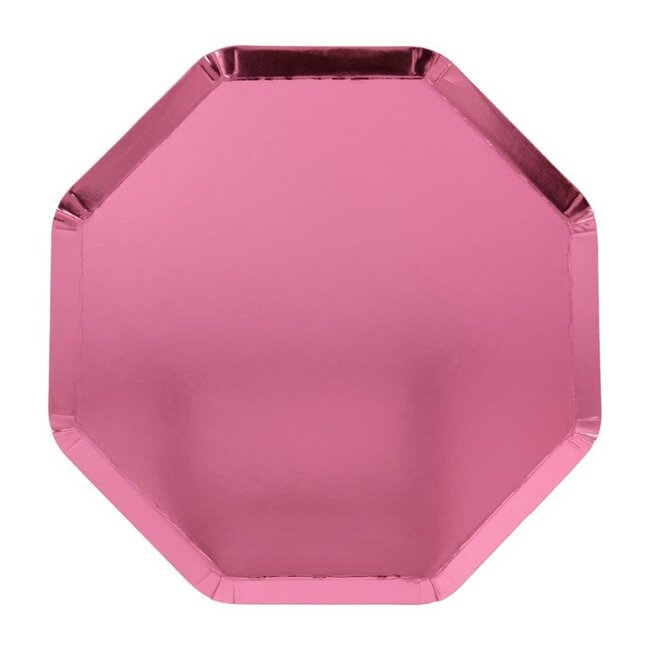 Metallic Pink Side Plates