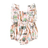Bubble Romper, Pink Llamas