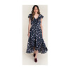 Women's Ruby Dress, Pansy Print - Dresses - 3