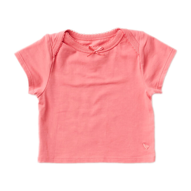 Organic Baby Tee, Rapture Rose