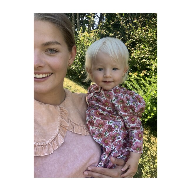 Leslie Kids Dress, Pink