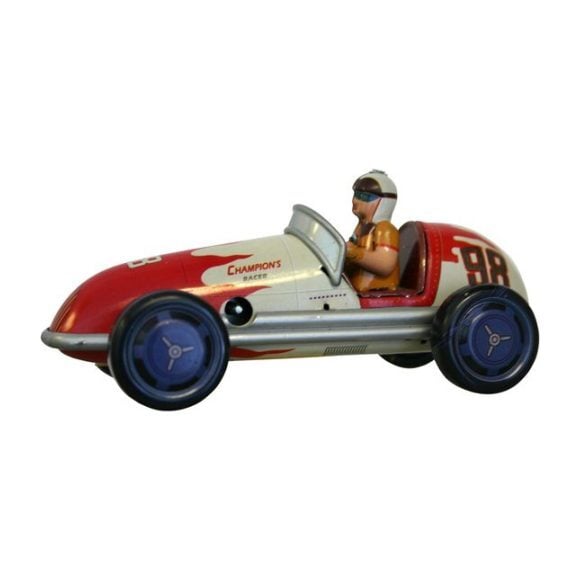 Champion Racer Tin Toy, Red