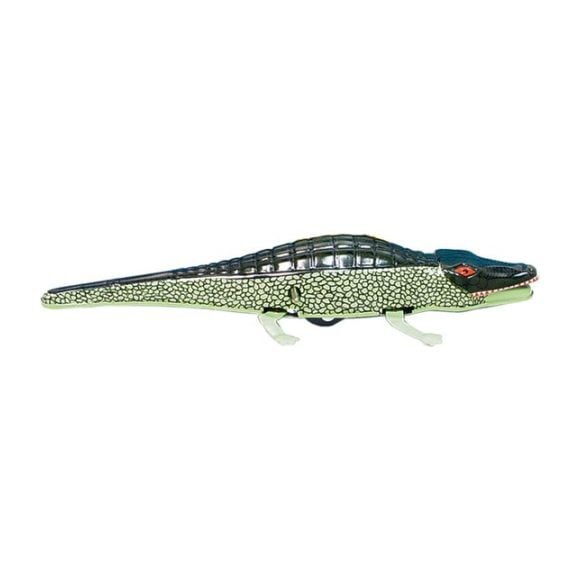 Crocodile Tin Toy, Green
