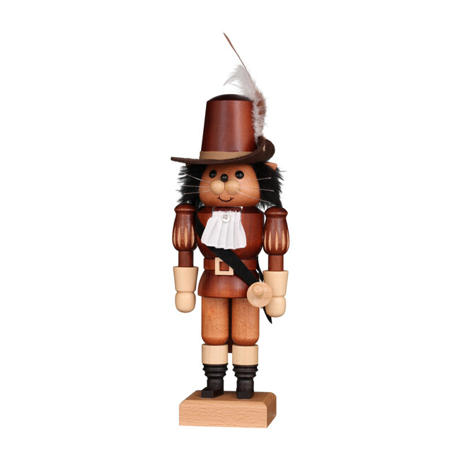 Puss In Boots Nutcracker, Natural