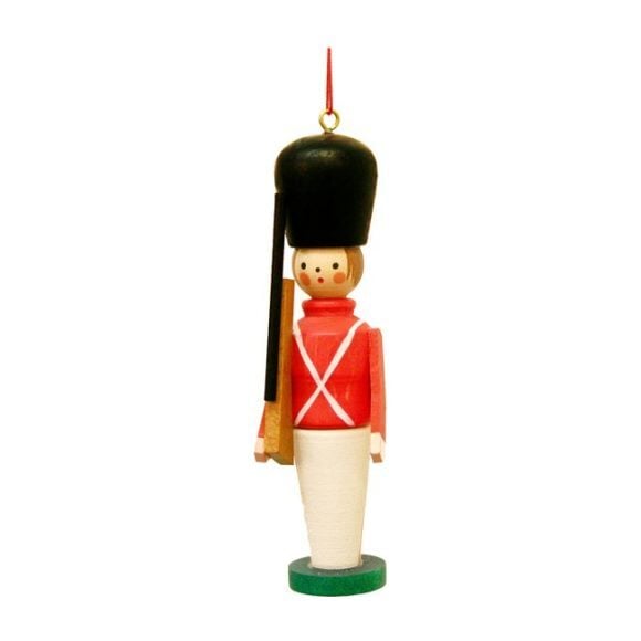 Toy Soldier Ornament, Red