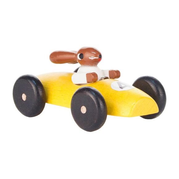 Classic Rabbit Car, Yellow - Transportation - 1