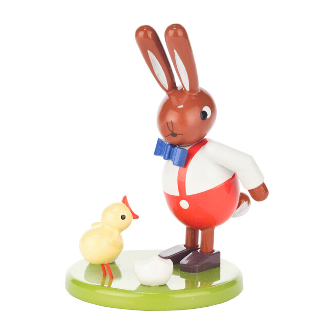 Easter Figure, Rabbit with Chick