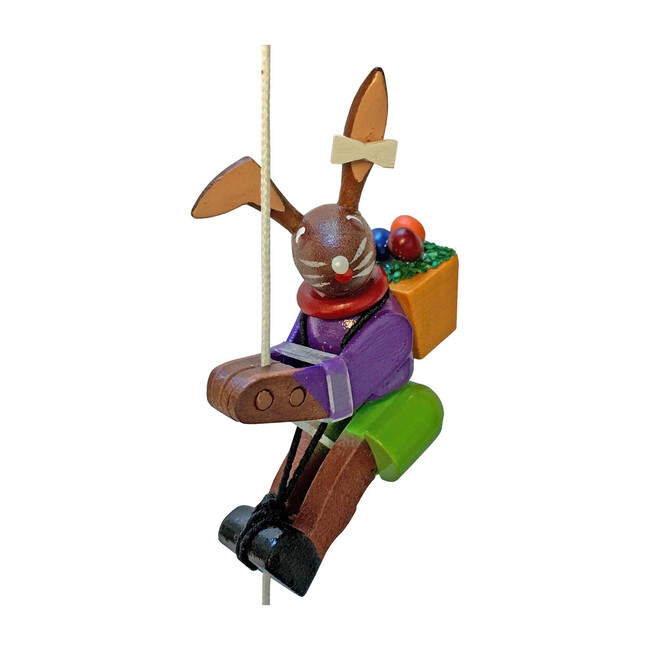 Wooden Toy, Climbing Bunny