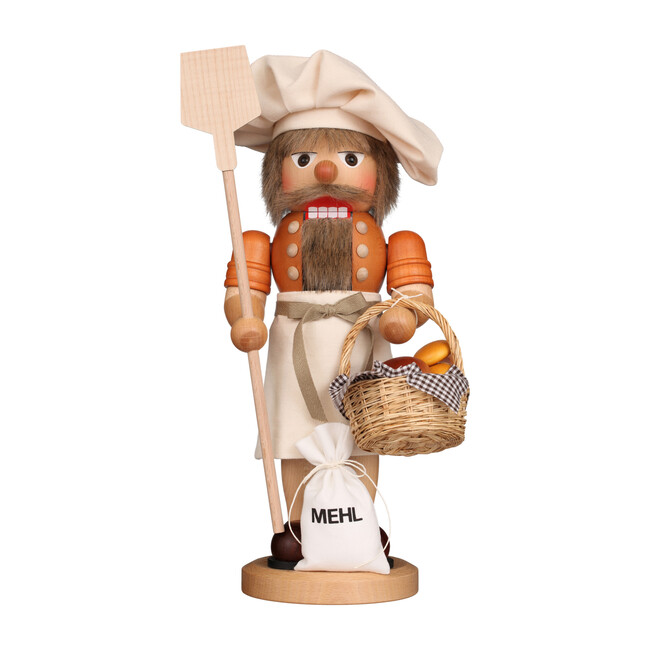 Baker Nutcracker, Natural - Nutcrackers - 1
