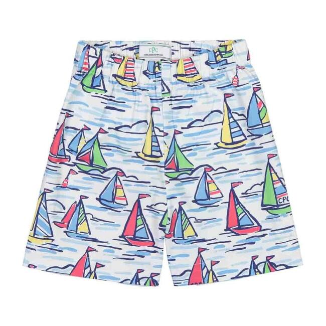 Dylan Short, Rainbow Fleet Print - Shorts - 1
