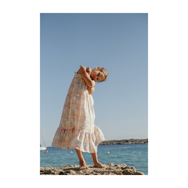 Rio Long Dress, Multicolor